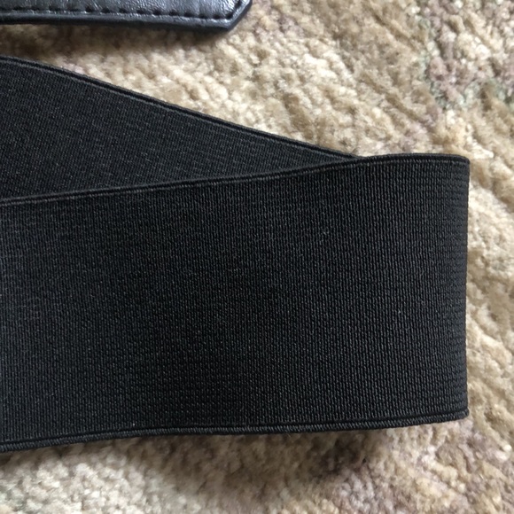 WCM LEATHER MULTI BUCKLE BLACk BELT - Picture 3 of 15